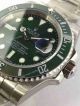 Swiss Replica  Rolex Submariner Watch SS Green Dial Green Ceramics (4)_th.jpg